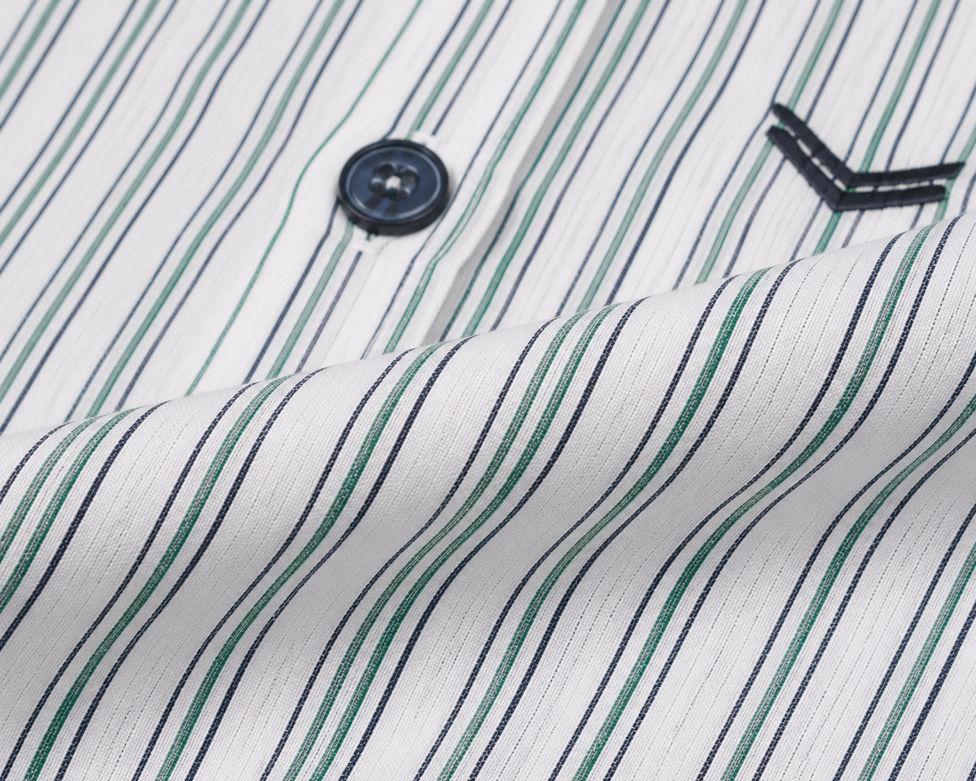 Boys Striped Shirt with Button Placket & Front Pocket – Modern Casual Style